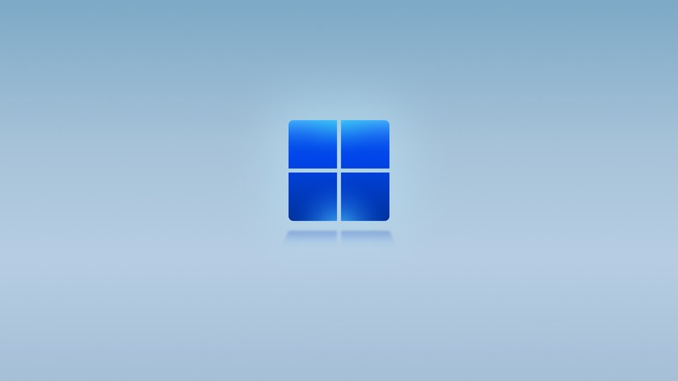 微软win11系统默认浅蓝色 简洁创意电脑桌面壁纸 5k-PixStock 源像素