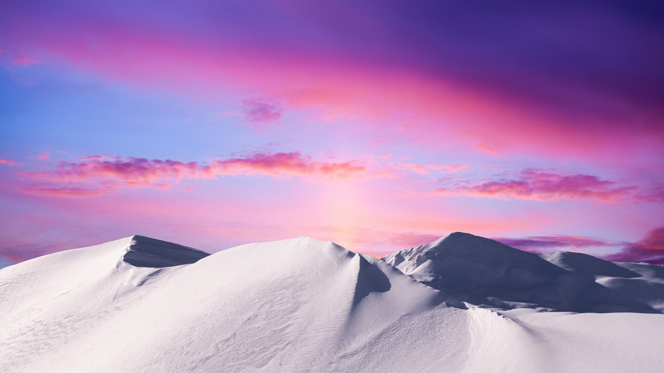 摄影风景 沙丘 沙漠 粉色 云 沙 自然 天空 高清桌面壁纸 4k