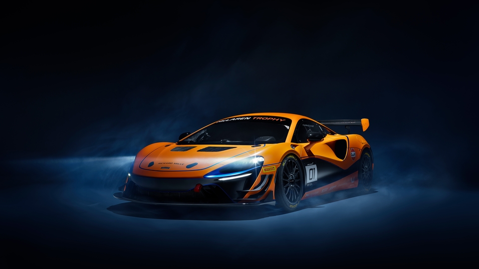 迈凯伦 mclaren artura trophy 橙色跑车 超高清电脑壁纸 4K